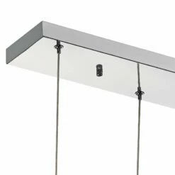 Elan Zin 42" Wide Polished Nickel LED Multi Light Pendant -Lighting Sales Shop elan zin 42 inch wide polished nickel led multi light pendant 69f08views2