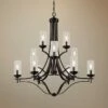 Elyton 36" Wide Downtown Bronze 12-Light Chandelier -Lighting Sales Shop elyton 36 inch wide downtown bronze 12 light chandelier 58j28cropped
