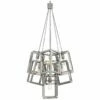 Ensemble 28" Wide Polished Nickel 7-Light Foyer Pendant 2 Ensemble 28" Wide Polished Nickel 7-Light Foyer Pendant -Lighting Sales Shop ensemble 28 inch wide polished nickel 7 light foyer pendant 18m93