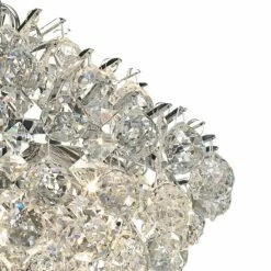 Essa 12" Wide Chrome 2-Light Swag Chandelier -Lighting Sales Shop essa 12 inch wide chrome 2 light swag chandelier 29c22views2