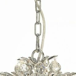 Essa 12" Wide Chrome 2-Light Swag Chandelier -Lighting Sales Shop essa 12 inch wide chrome 2 light swag chandelier 29c22views3