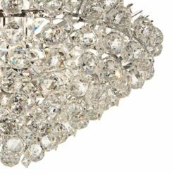Essa 24" Wide Chrome And Crystal Pendant Light 11 Essa 24" Wide Chrome And Crystal Pendant Light -Lighting Sales Shop essa 24 inch wide chrome and crystal pendant light 5m592views1