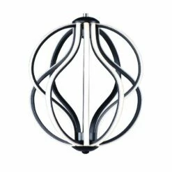 ET2 Aura 12" Wide Black Orb LED Mini Pendant 7 ET2 Aura 12" Wide Black Orb LED Mini Pendant -Lighting Sales Shop et2 aura 12 inch wide black orb led mini pendant 69c92views1