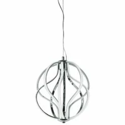 ET2 Aura 12" Wide Polished Chrome LED Mini Pendant
