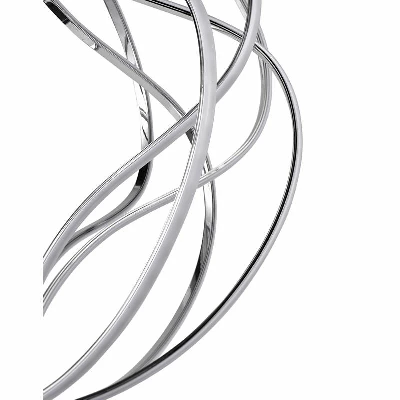 ET2 Aura 12" Wide Polished Chrome LED Mini Pendant 5 ET2 Aura 12" Wide Polished Chrome LED Mini Pendant - Image 3