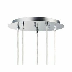 ET2 Big Fizz 13" Wide Chrome 5-Light LED Multi Light Pendant -Lighting Sales Shop et2 big fizz 13 inch wide chrome 5 light led multi light pendant 47m59views2