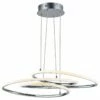 ET2 Coaster 20 1/4" Wide Polished Chrome Modern LED Pendant -Lighting Sales Shop et2 coaster 20 and one quarter inch wide polished chrome modern led pendant 47m65