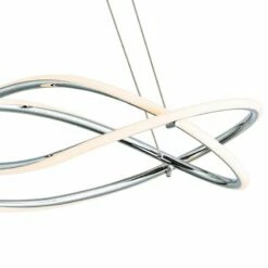 ET2 Coaster 30" Wide Chrome LED Kitchen Island Light Pendant -Lighting Sales Shop et2 coaster 30 inch wide chrome led kitchen island light pendant 47m64views1