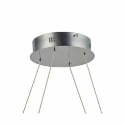 ET2 Coaster 30" Wide Chrome LED Kitchen Island Light Pendant -Lighting Sales Shop et2 coaster 30 inch wide chrome led kitchen island light pendant 47m64views2