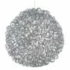 ET2 Dazed 23 1/2" Wide Polished Chrome LED Pendant Light -Lighting Sales Shop et2 dazed 23 and one half inch wide polished chrome led pendant light 23w55