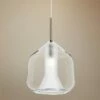 ET2 Deuce 6 3/4" Wide Clear Glass LED Mini Pendant Light 2 ET2 Deuce 6 3/4" Wide Clear Glass LED Mini Pendant Light -Lighting Sales Shop et2 deuce 6 and three quarter inch wide clear glass led mini pendant light 76w48cropped