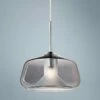 ET2 Deuce 7 3/4" Wide Smoke Glass LED Mini Pendant Light 1 ET2 Deuce 7 3/4" Wide Smoke Glass LED Mini Pendant Light -Lighting Sales Shop et2 deuce 7 and three quarter inch wide smoke glass led mini pendant light 76w45cropped