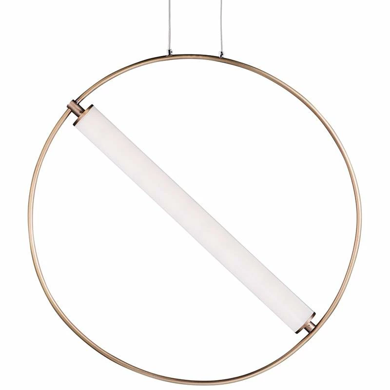ET2 Flare 23 3/4" Wide Black And Soft Gold LED Pendant Light 5 ET2 Flare 23 3/4" Wide Black And Soft Gold LED Pendant Light - Image 3