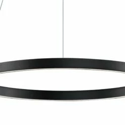 ET2 Groove 23 1/2" Wide Black LED Ring Pendant Light -Lighting Sales Shop et2 groove 23 and one half inch wide black led ring pendant light 97h34views2