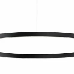 ET2 Groove 39 1/2" Wide Black LED Ring Pendant Light -Lighting Sales Shop et2 groove 39 and one half inch wide black led ring pendant light 92m44views2
