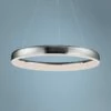 ET2 Innertube 23 1/2" Wide Satin Nickel LED Pendant Light -Lighting Sales Shop et2 innertube 23 and one half inch wide satin nickel led pendant light 59j33cropped
