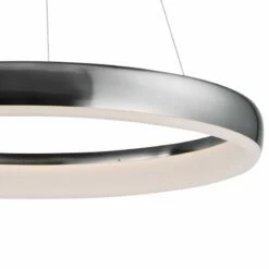 ET2 Innertube 23 1/2" Wide Satin Nickel LED Pendant Light 8 ET2 Innertube 23 1/2" Wide Satin Nickel LED Pendant Light -Lighting Sales Shop et2 innertube 23 and one half inch wide satin nickel led pendant light 59j33views1