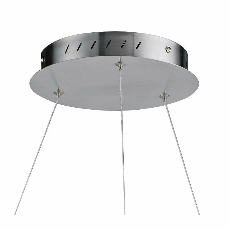 ET2 Innertube 23 1/2" Wide Satin Nickel LED Pendant Light 6 ET2 Innertube 23 1/2" Wide Satin Nickel LED Pendant Light - Image 4