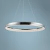 ET2 Innertube 31 1/2" Wide Satin Nickel LED Pendant Light -Lighting Sales Shop et2 innertube 31 and one half inch wide satin nickel led pendant light 59j31cropped
