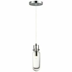 ET2 Kem 2 3/4" Wide Polished Chrome Mini Pendant