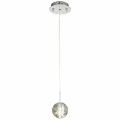 ET2 Orb 4 1/2" Wide Clear Bubble Glass Mini Pendant -Lighting Sales Shop et2 orb 4 and one half inch wide clear bubble glass mini pendant v1434views3
