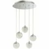 ET2 Orb II 15 1/2"W Chrome 5-Light LED Multi Light Pendant 1 ET2 Orb II 15 1/2"W Chrome 5-Light LED Multi Light Pendant -Lighting Sales Shop et2 orb ii 15 and one half inchw chrome 5 light led multi light pendant 47k72