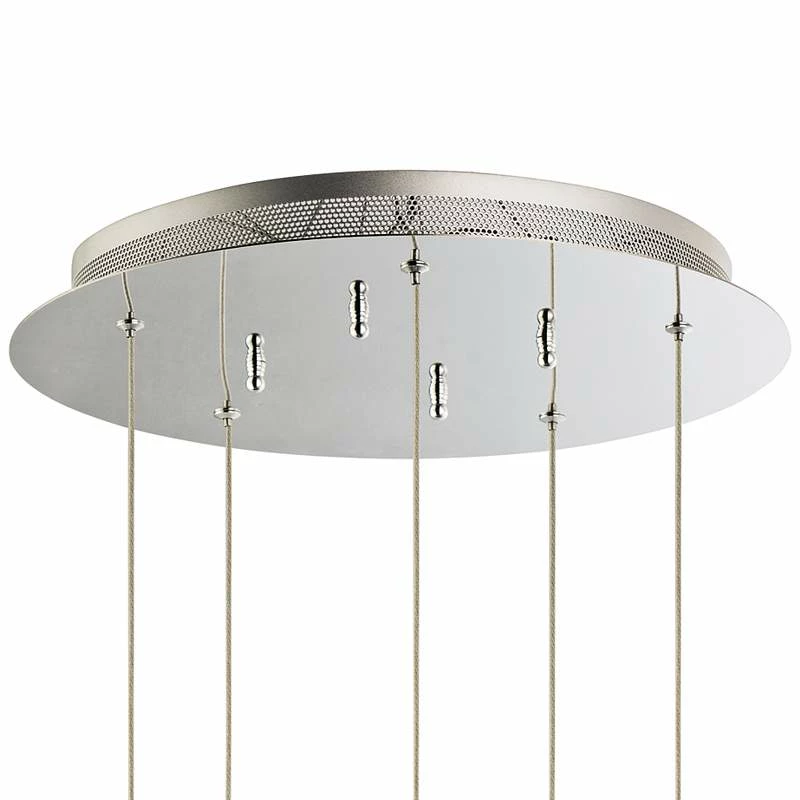 ET2 Orb II 15 1/2"W Chrome 5-Light LED Multi Light Pendant 5 ET2 Orb II 15 1/2"W Chrome 5-Light LED Multi Light Pendant - Image 3
