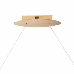 ET2 Perpetual 32" Wide Brushed Champagne LED Pendant Light -Lighting Sales Shop et2 perpetual 32 inch wide brushed champagne led pendant light 97h24views3
