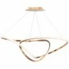 ET2 Perpetual 46" Wide Brushed Champagne LED Pendant Light -Lighting Sales Shop et2 perpetual 46 inch wide brushed champagne led pendant light 97h30