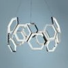 ET2 Polygon 30" Wide Polished Nickel LED Pendant Light -Lighting Sales Shop et2 polygon 30 inch wide polished nickel led pendant light 69d25cropped