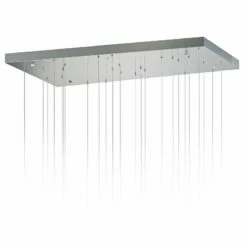 ET2 Rinkle 35 1/2" Wide Polished Chrome 13-Light LED Pendant -Lighting Sales Shop et2 rinkle 35 and one half inch wide polished chrome 13 light led pendant 76m57views2