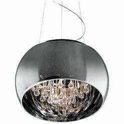 ET2 Sense 19 3/4" Wide Polished Chrome Pendant Light