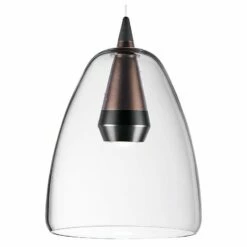 ET2 Sven 8" Wide Black And Coffee LED Mini Pendant -Lighting Sales Shop et2 sven 8 inch wide black and coffee led mini pendant 59j35views1