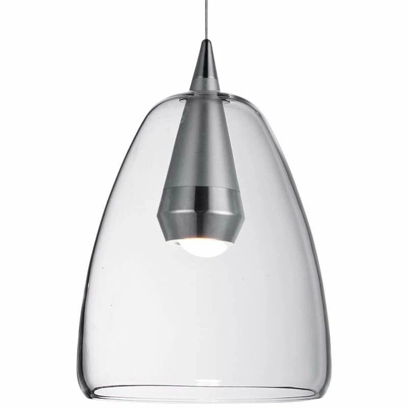 ET2 Sven 8" Wide Polished Chrome And Silver LED Mini Pendant 5 ET2 Sven 8" Wide Polished Chrome And Silver LED Mini Pendant - Image 3