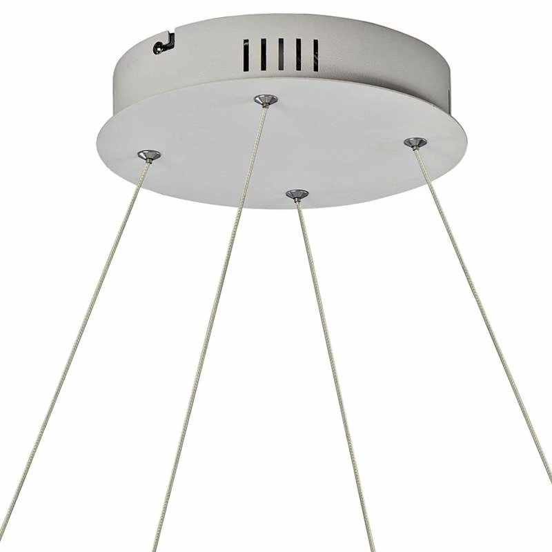 ET2 Twisted 24 1/2" Wide Matte White LED Pendant Light 6 ET2 Twisted 24 1/2" Wide Matte White LED Pendant Light - Image 4
