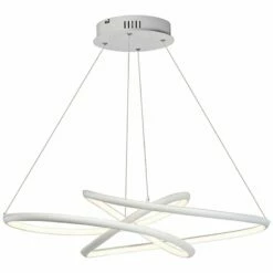 ET2 Twisted 36.75"" Wide Modern LED Pendant Chandelier -Lighting Sales Shop et2 twisted 36 75 inch inch wide modern led pendant chandelier 47m71