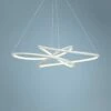 ET2 Twisted 36.75"" Wide Modern LED Pendant Chandelier -Lighting Sales Shop et2 twisted 36 75 inch inch wide modern led pendant chandelier 47m71cropped
