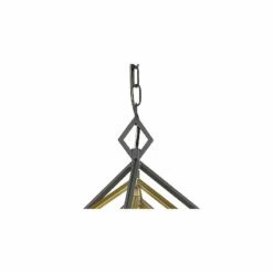 Euclid 35 1/2" Wide Brass Bronze 6-Light Geometric Modern Chandelier -Lighting Sales Shop euclid 35 and one half inch wide brass bronze 6 light geometric modern chandelier 96e43views2