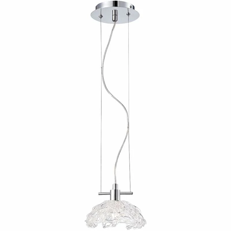 Eurofase Caramico 7 1/2" Wide Chrome Mini Pendant Light 4 Eurofase Caramico 7 1/2" Wide Chrome Mini Pendant Light - Image 2