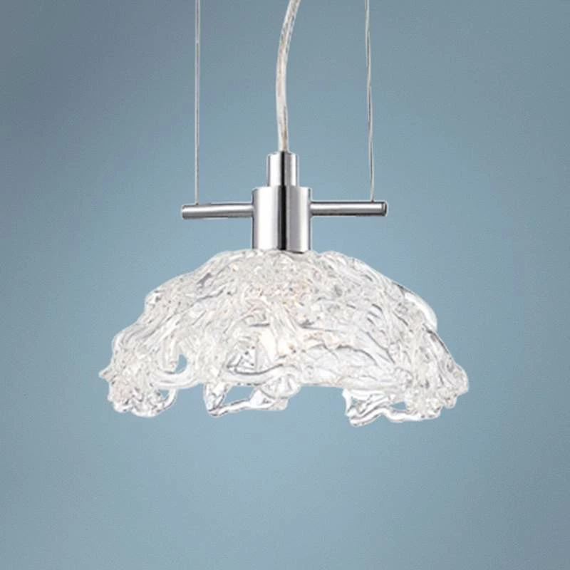 Eurofase Caramico 7 1/2" Wide Chrome Mini Pendant Light 3 Eurofase Caramico 7 1/2" Wide Chrome Mini Pendant Light
