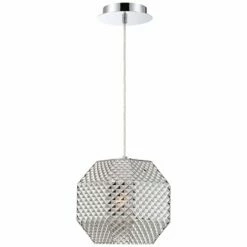 Eurofase Catalda 9" Wide Smoke Glass Mini Pendant