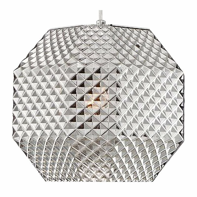 Eurofase Catalda 9" Wide Smoke Glass Mini Pendant 4 Eurofase Catalda 9" Wide Smoke Glass Mini Pendant - Image 2