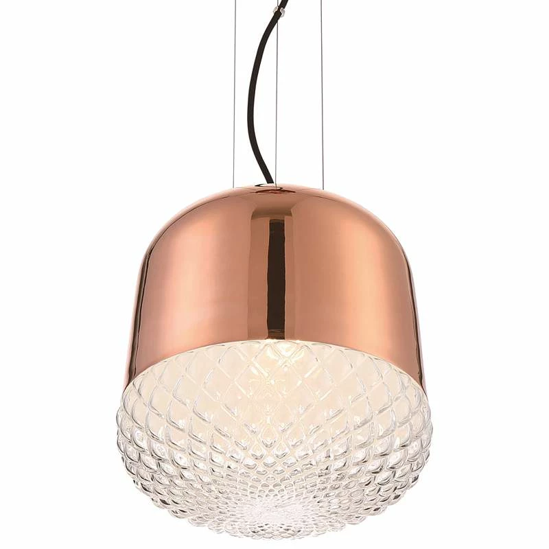 Eurofase Corson 10" Wide Rose Gold Mini Pendant 4 Eurofase Corson 10" Wide Rose Gold Mini Pendant - Image 2