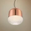 Eurofase Corson 10" Wide Rose Gold Mini Pendant -Lighting Sales Shop eurofase corson 10 inch wide rose gold mini pendant 35a11cropped