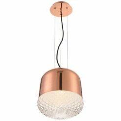 Eurofase Corson 10" Wide Rose Gold Mini Pendant 8 Eurofase Corson 10" Wide Rose Gold Mini Pendant -Lighting Sales Shop eurofase corson 10 inch wide rose gold mini pendant 35a11views1
