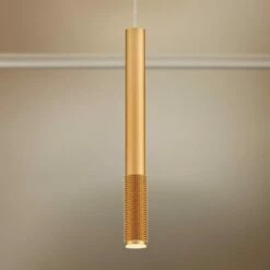 Eurofase Davenport 1 3/4" Wide Gold LED Mini Pendant Light