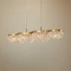Eurofase Mondo 40 1/2"W Gold Kitchen Island Light Chandelier