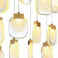 Eurofase Paget 28 3/4" Wide Gold LED Multi-Light Pendant -Lighting Sales Shop eurofase paget 28 and three quarter inch wide gold led multi light pendant 84j40views2