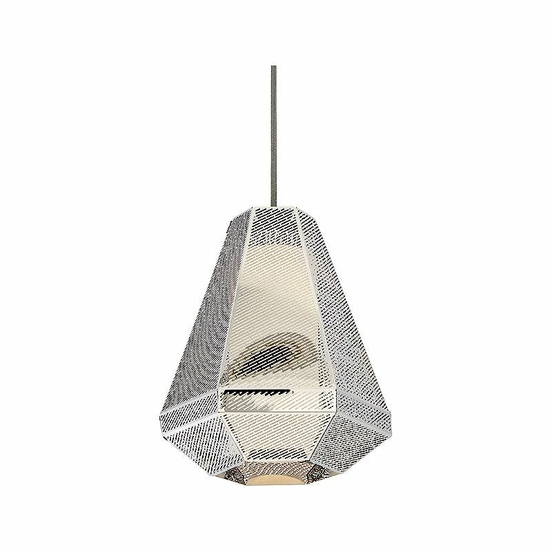 Eurofase Recinto 9" Wide Chrome Mini Pendant 3 Eurofase Recinto 9" Wide Chrome Mini Pendant