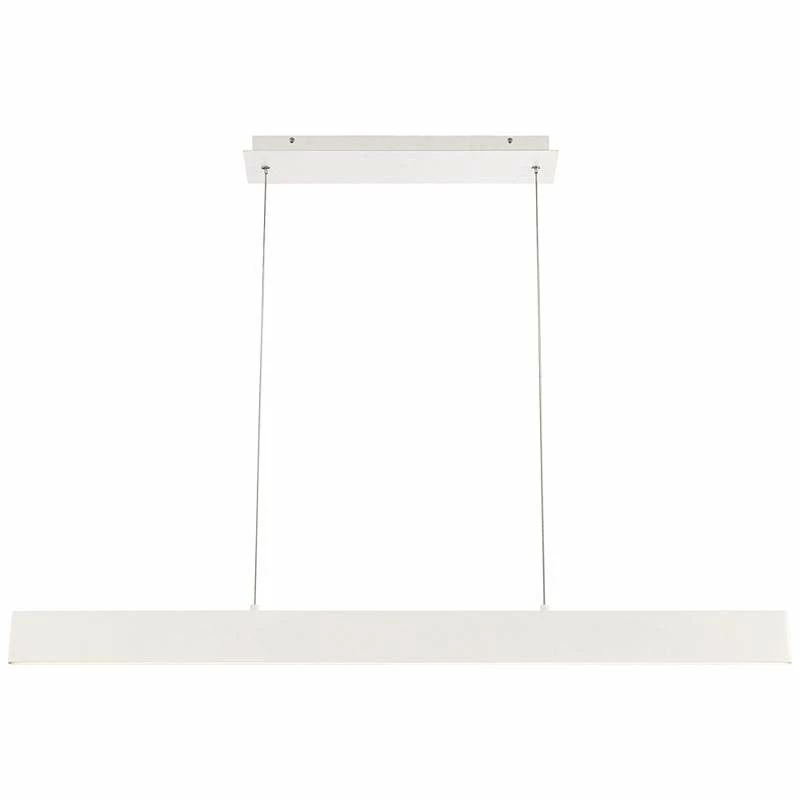 Eurofase Rogers 46"W White LED Kitchen Island Light Pendant 3 Eurofase Rogers 46"W White LED Kitchen Island Light Pendant
